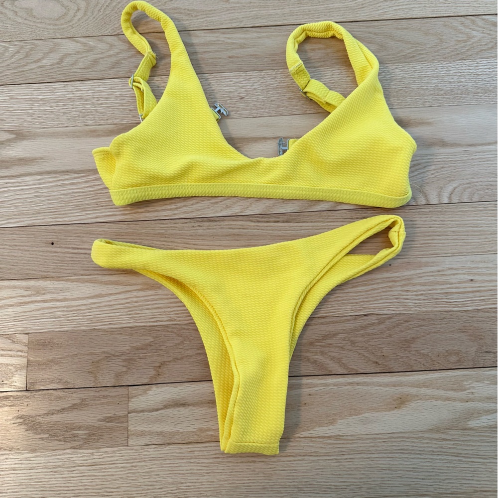 Yellow Bikini Set